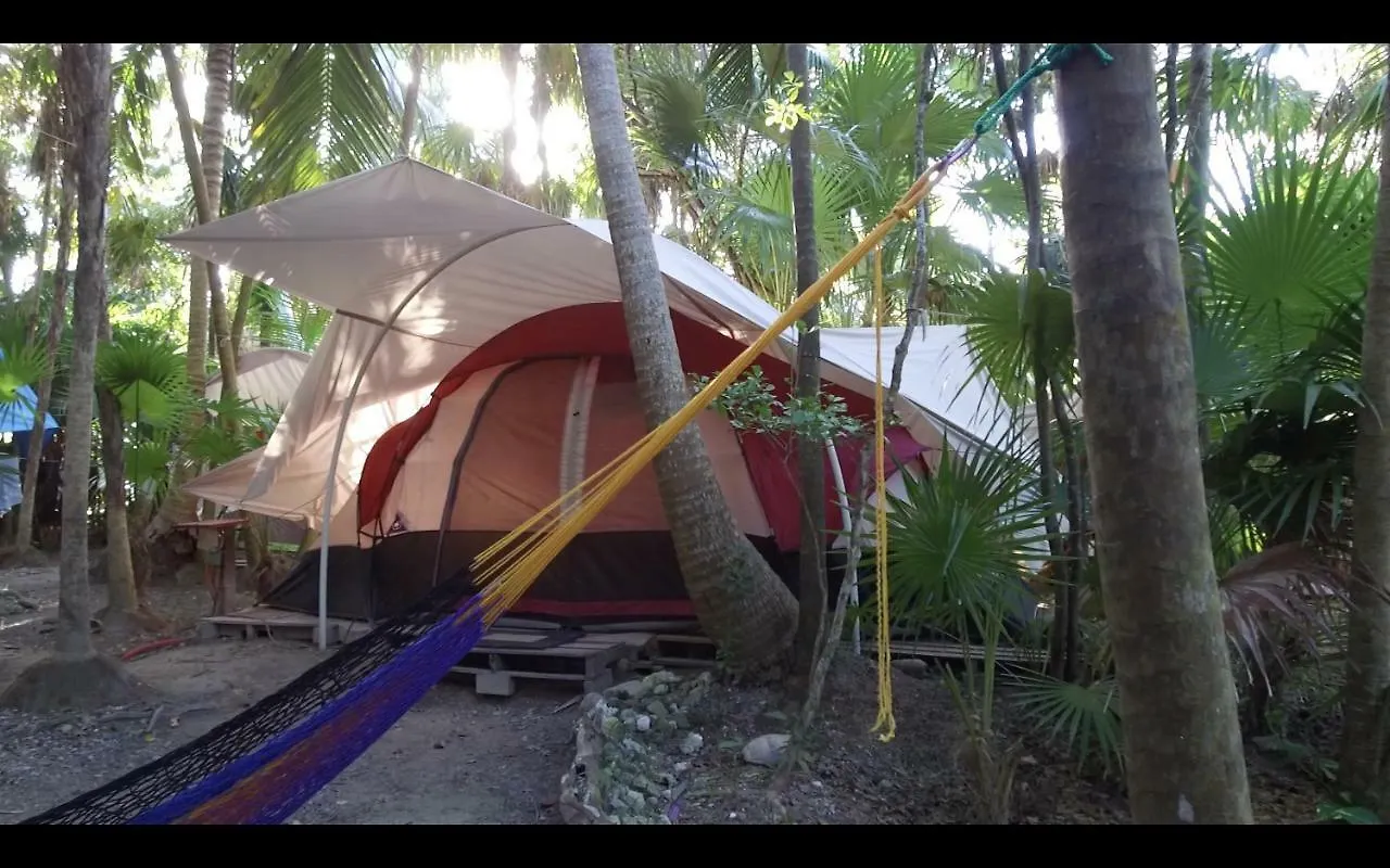 ホテルCenote Encantado Tulum Eco-Glamping Camp 0*,