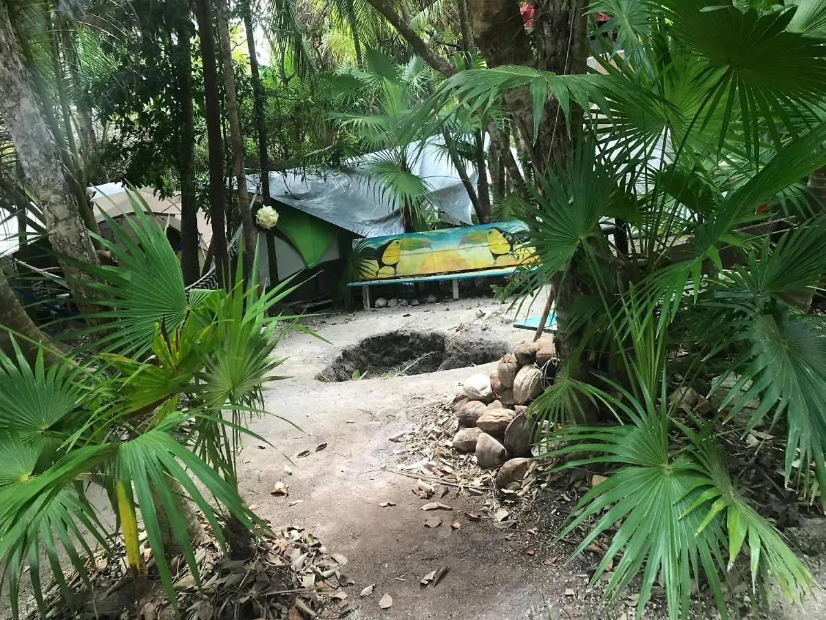 ホテルCenote Encantado Tulum Eco-Glamping Camp 0*,