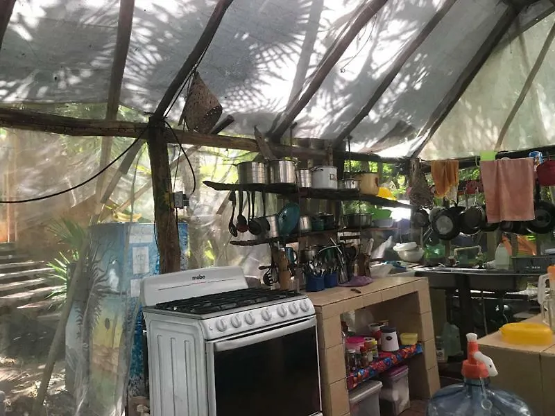 Luxury tent Cenote Encantado Tulum Eco-Glamping Camp Hotel Mexico