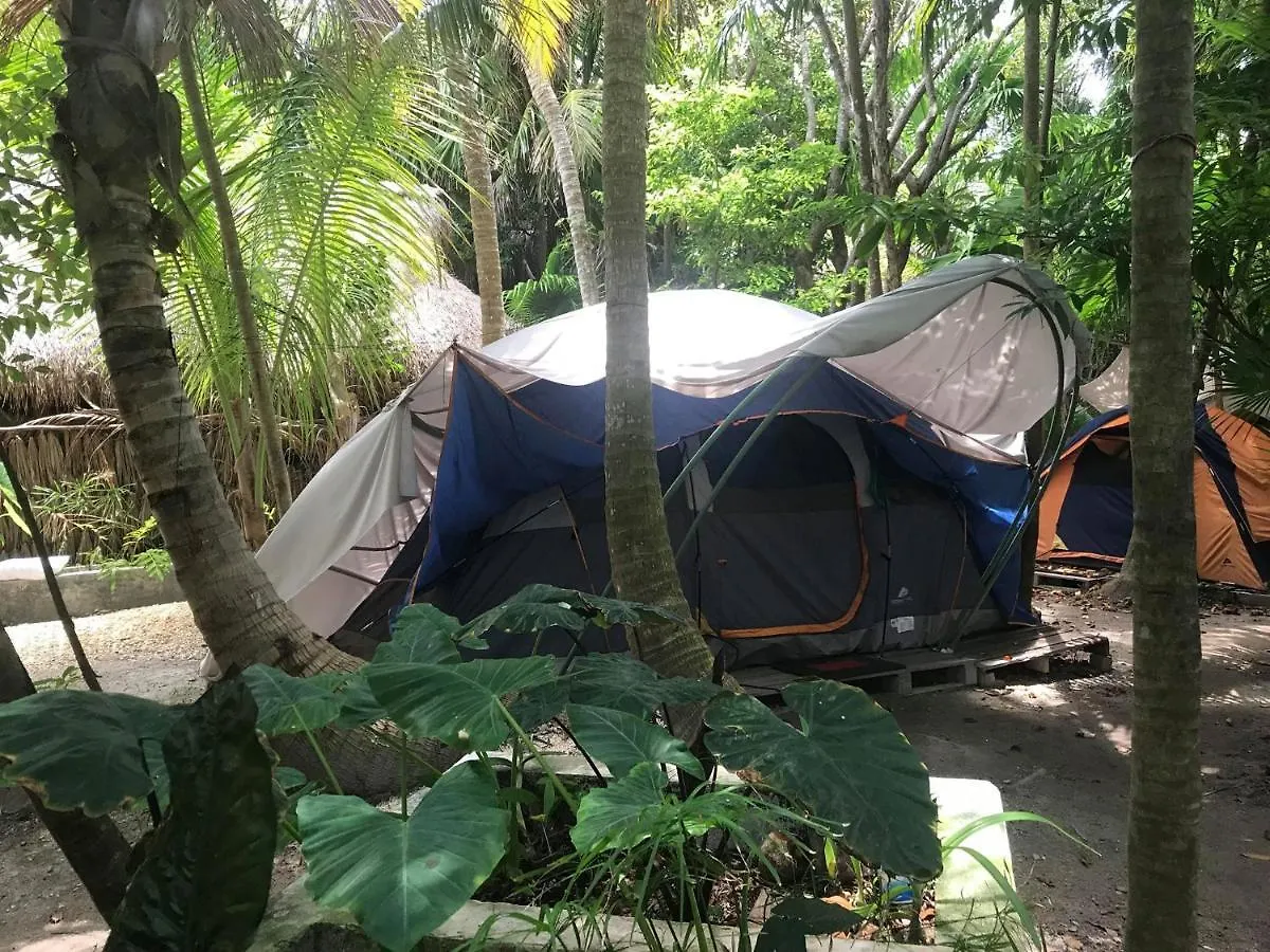 Cenote Encantado Tulum Eco-Glamping Camp Hotel Luxury tent