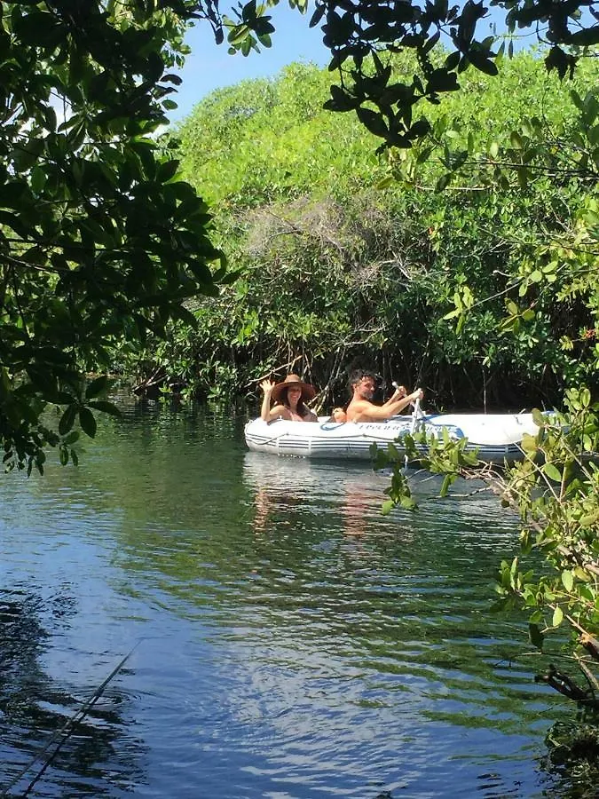 Luxury tent Cenote Encantado Tulum Eco-Glamping Camp Hotel